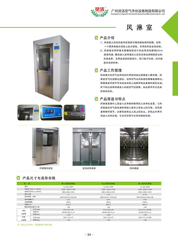 全冷板風(fēng)淋室的構(gòu)造及特點(diǎn)